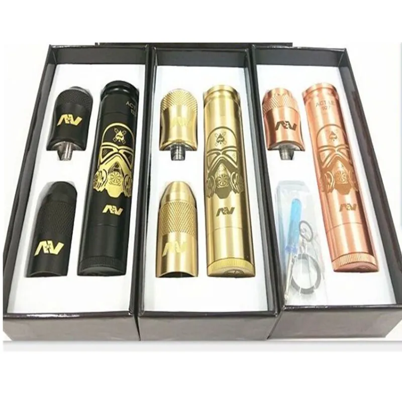 

AV Trooper mech Mod e cigarette mechanical mod kit for 18650 battery 510 electronic cigarette pen AV Trooper free shipping