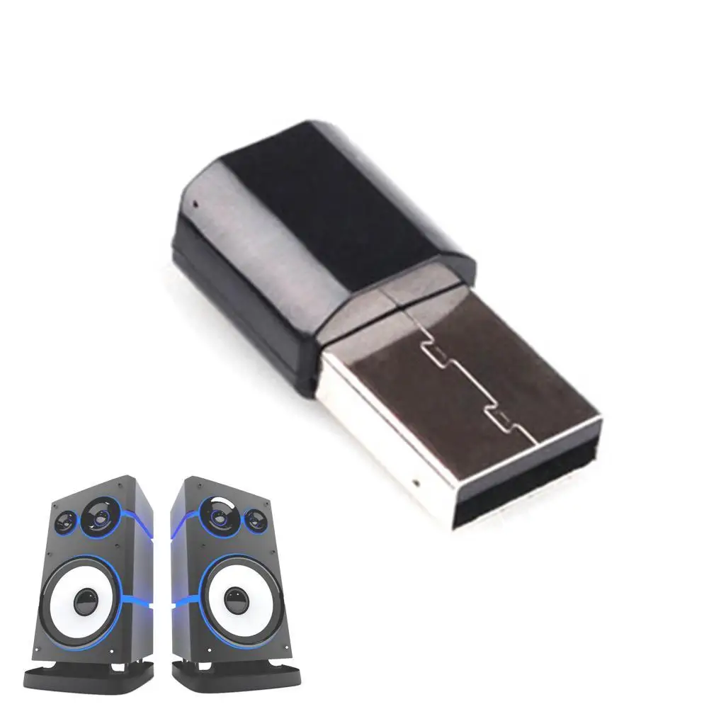 Портативный мини приемник Bluetooth адаптер стерео музыка беспроводной колонки