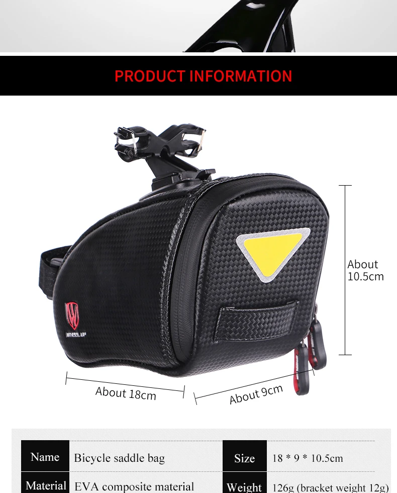 Велосипед Седло Мешок Водонепроницаемый MTB Дорожный Задние Мешки Заднее Сиденье