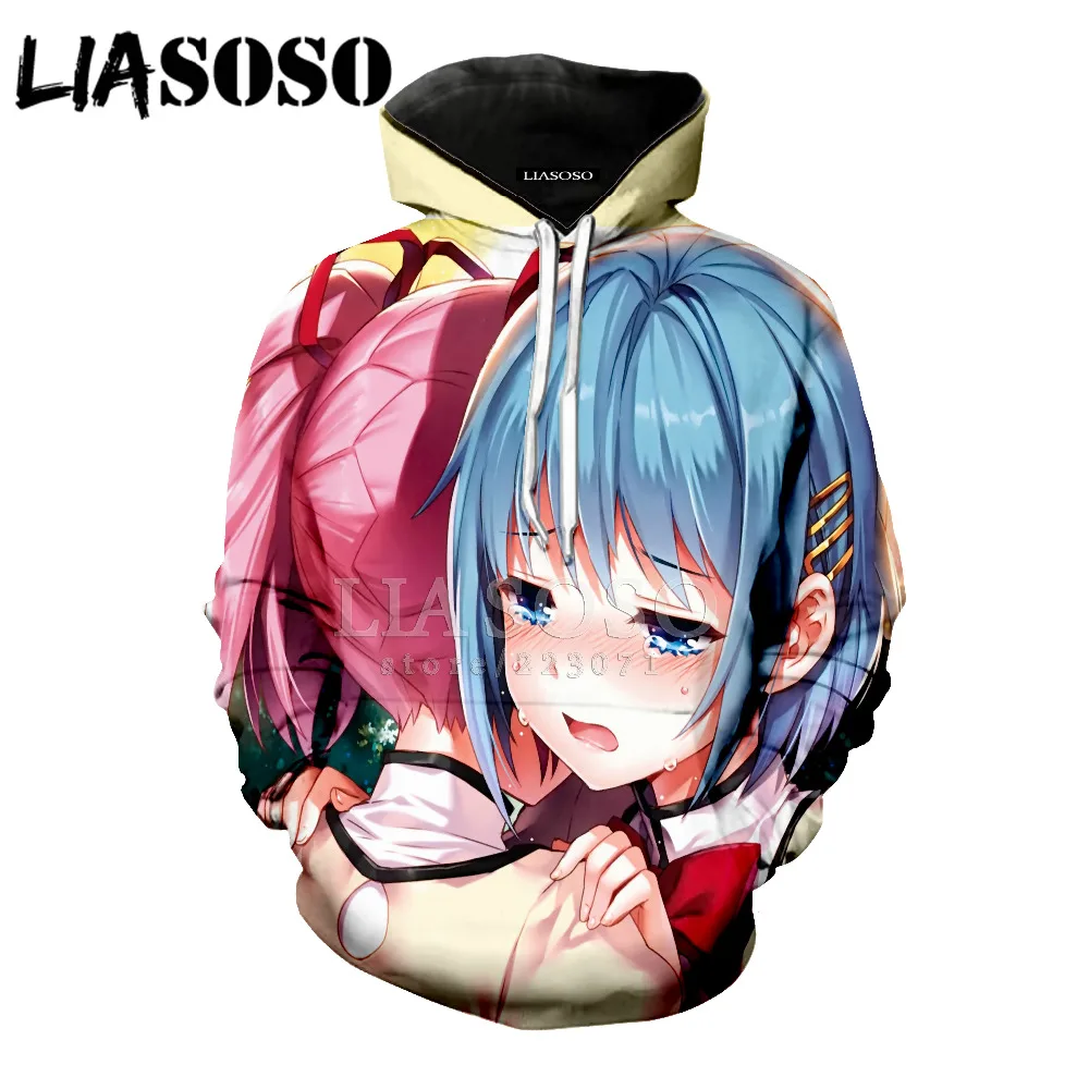Толстовки с капюшоном LIASOSO Puella Magi Madoka magica 3D принт костюм для косплея Kaname Akemi Homura