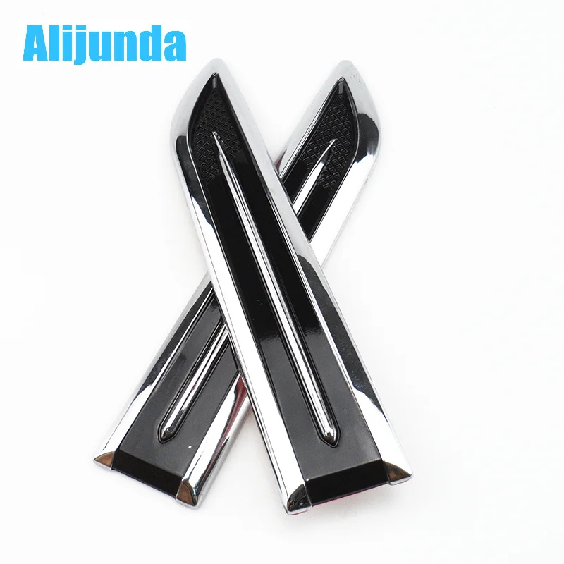 Новый стиль! 2 шт./компл. ABS хромированная отделка значка украшение для спорта Skoda