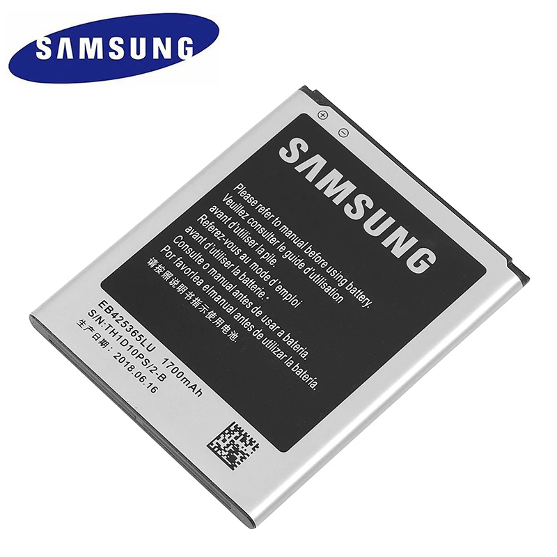 Запасной аккумулятор EB425365LU для Samsung Galaxy Core 1700 мАч с аккумулятором на 2 5 1