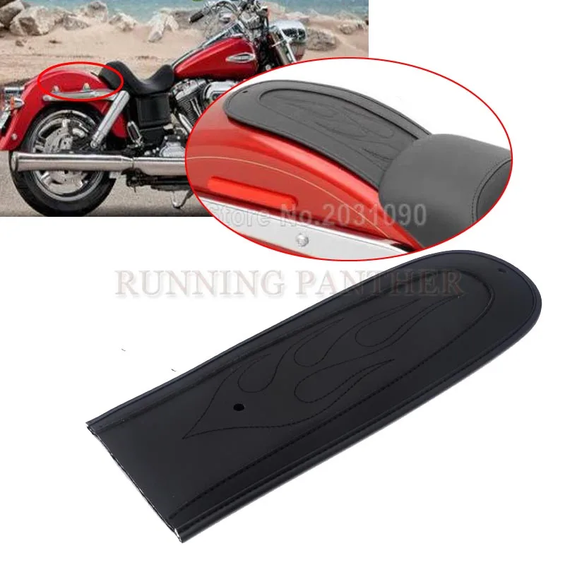 Нагрудник для заднего крыла накладка кожаная Harley Dyna Wide Glide Fat Bob Low Rider 2006