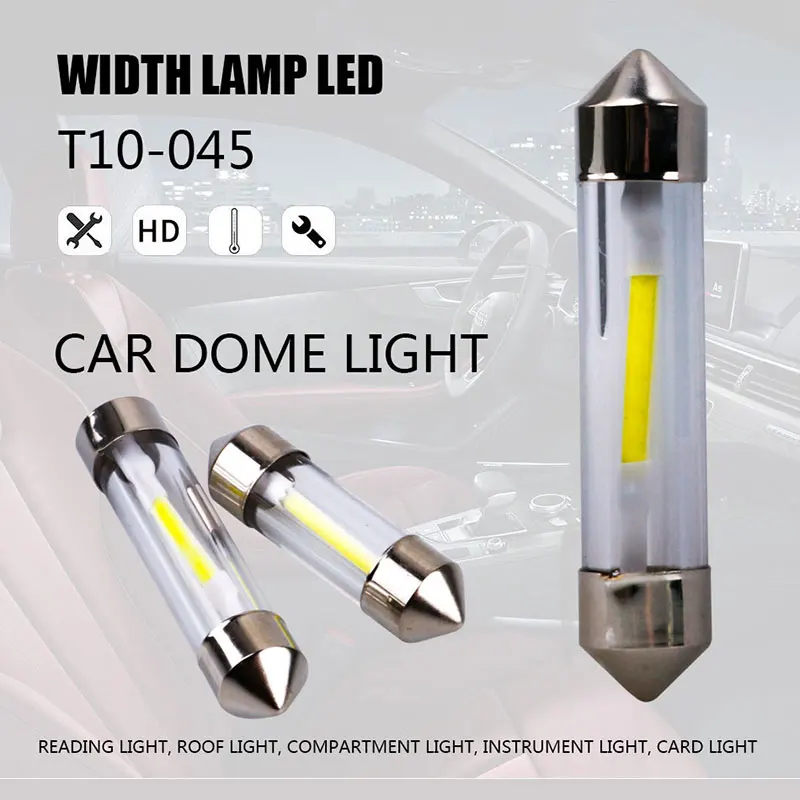 Carlitek T10 W5W светодиодный клиновидный для салона купольная лампа автомобиля