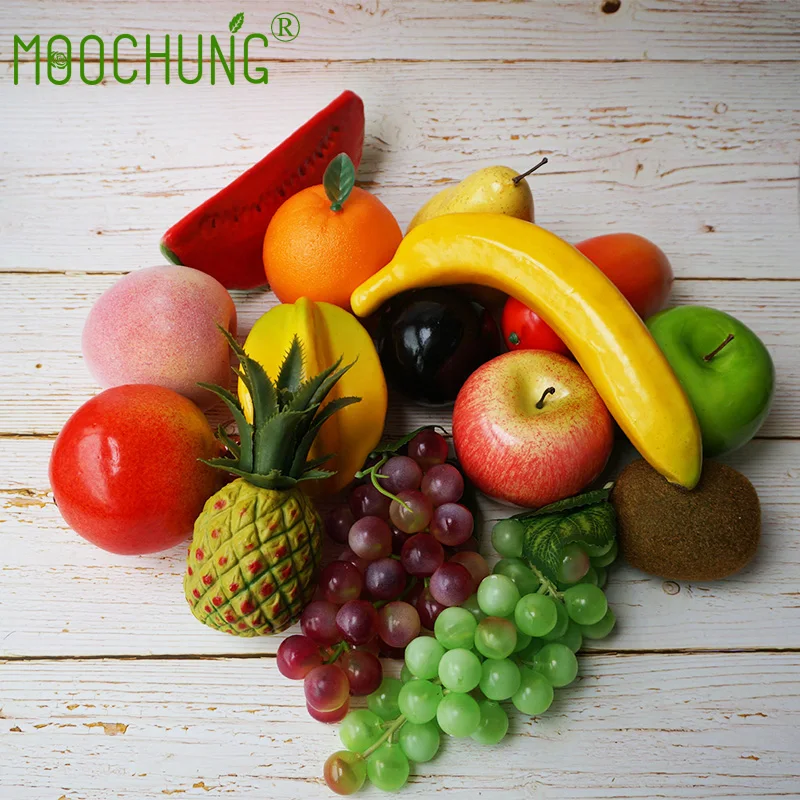 MOOCHUNG реалистичные искусственные фрукты пенопластовый дом вечерние украшения