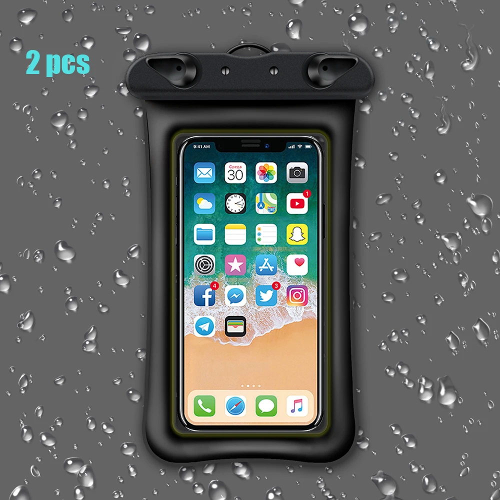 Универсальный герметичный водонепроницаемый чехол Hyleton для iPhone X 8 7 6 s Plus сумка