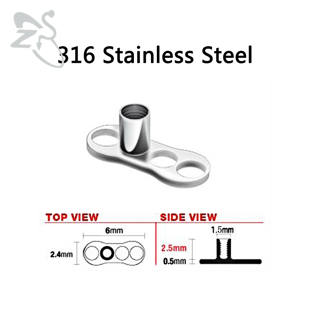 Милое желтое маленькое сердце Кожный Якорь хирургическая стальная внутренняя