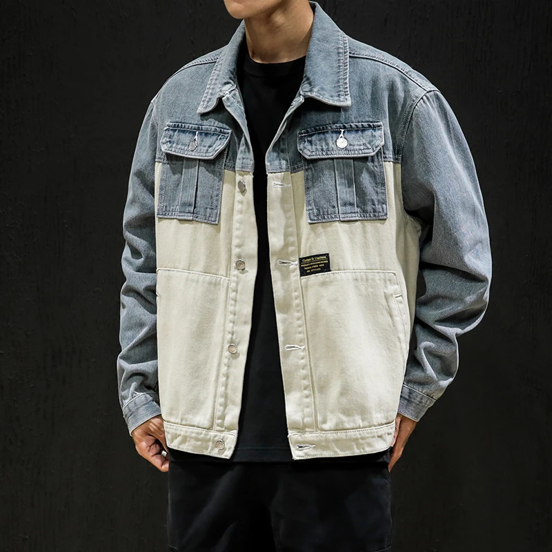 FUGOISM новый дизайн пэчворк спортивные куртки хип хоп куртка Мужские 2019 передние