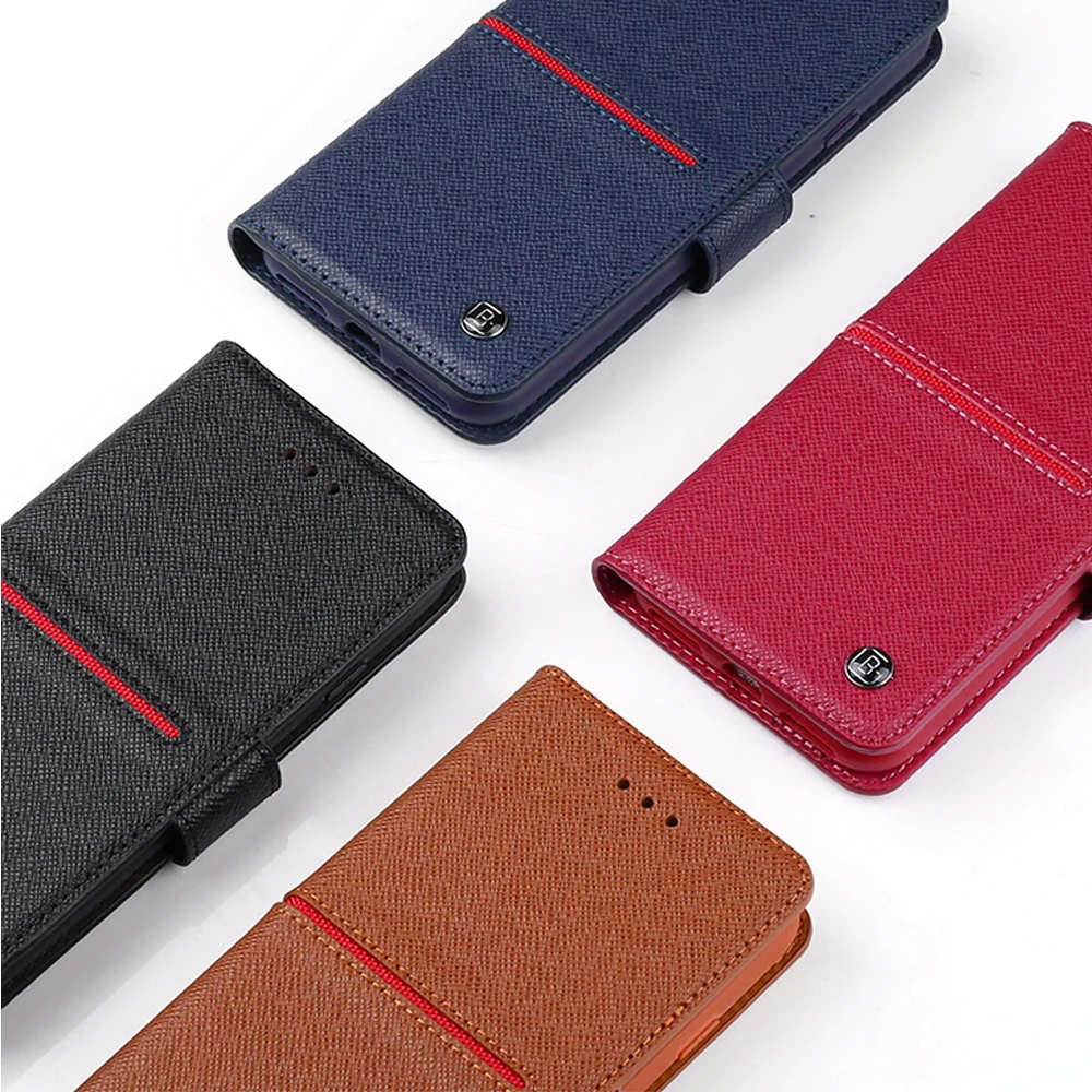 GEBEI Case Cover for Galaxy Note 8 Genuine Leather Magnet Flip Samsung Note8 Wallet Folio Slim Stand Card Slots | Мобильные телефоны