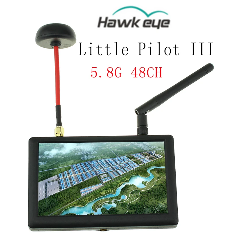 Новый приемник Hawkeye Little Pilot III для дуэли все-в-одном 5 дюймов 8 ГГц 48 каналов FPV