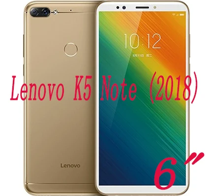 K5 Note (2018) 2 шт закаленное стекло для lenovo Vibe K5 Note K350t Play Note Pro plus Взрывозащищенная защитная пленка для экрана - Цвет: K5 Note (2018)