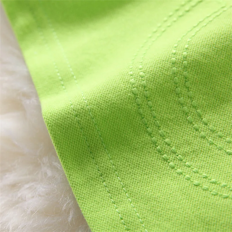 Рубашка поло для мальчиков лето 2018 новые дышащие зеленые рубашки из хлопка