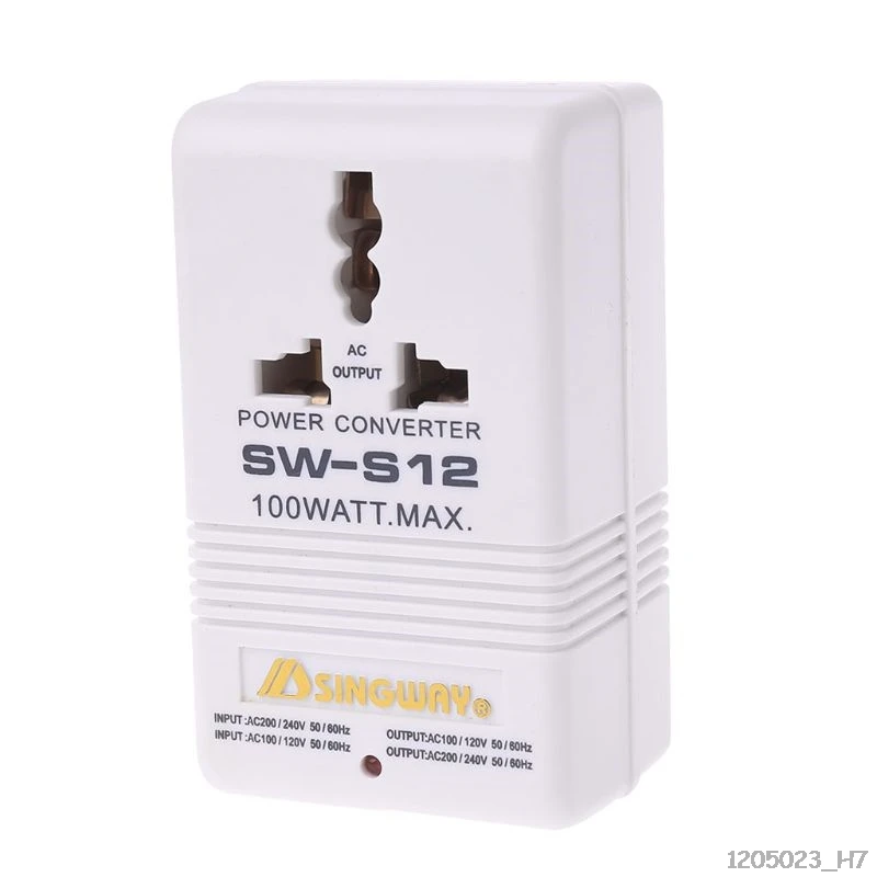 Professional 220/240V To 110/120V Power Voltage Electricity Adapter Converter US Plug