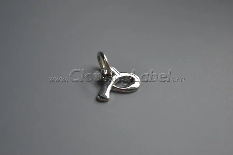 Металлические этикетки неравномерной формы для сумки одежды обуви материала из