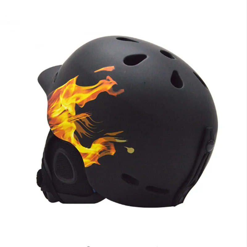 MOON Helmet лыжный шлем 2019 Fire Stamp интегрированный формованный Открытый Спорт закрытый