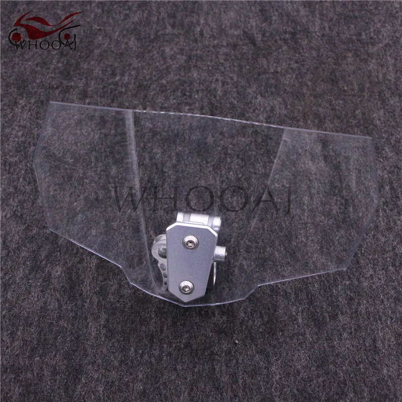 Регулируемый фиксируемый Универсальный ветровой экран для мотоцикла ДЕФЛЕКТОР