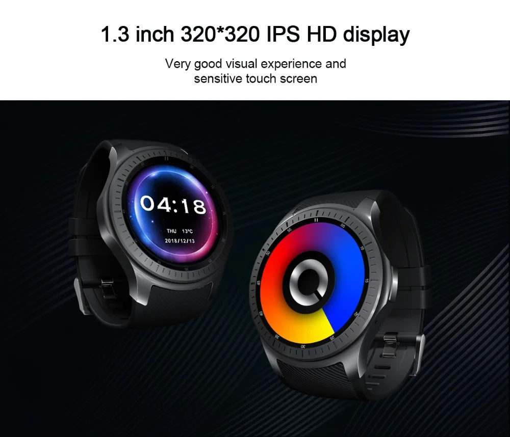 LF25 4G 1,3 дюймов ips HD Дисплей Смарт-часы Android 7.1.1 gps Bluetooth 1 Гб+ 16 Гб 600 мАч большая батарея спортивные умные часы