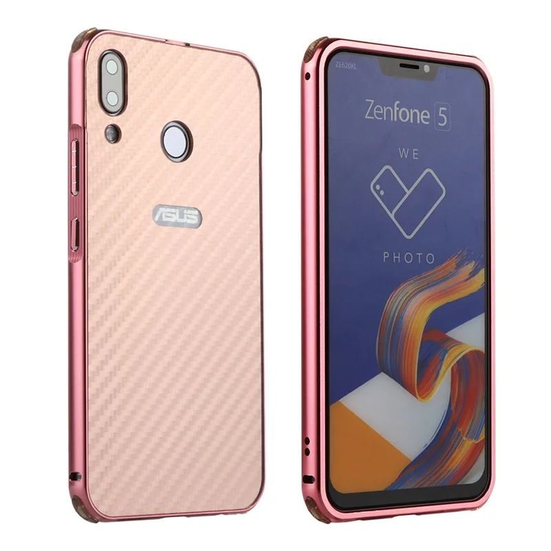 Чехол для Asus Zenfone 5 ZE620KL чехол 5Z ZS620KL из углеродного волокна металлический 2 в 1