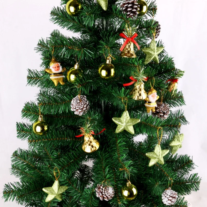 Новый комплект одежды с рисунком рождественской елки шар-безделушка висит