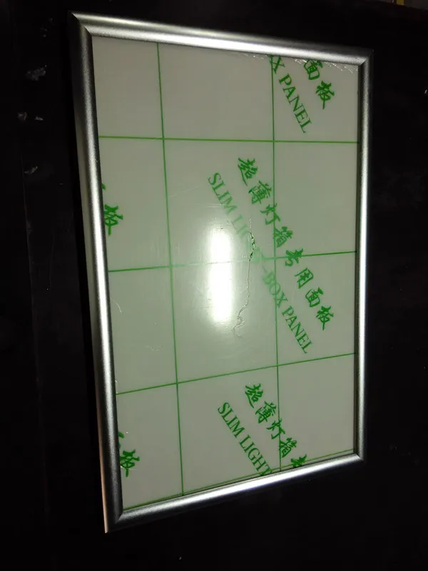 Slim Black Curve Aluminum Frame LED Menu Signs Restaurant Light Boxes A2 5pcs/lot | Лампы и освещение