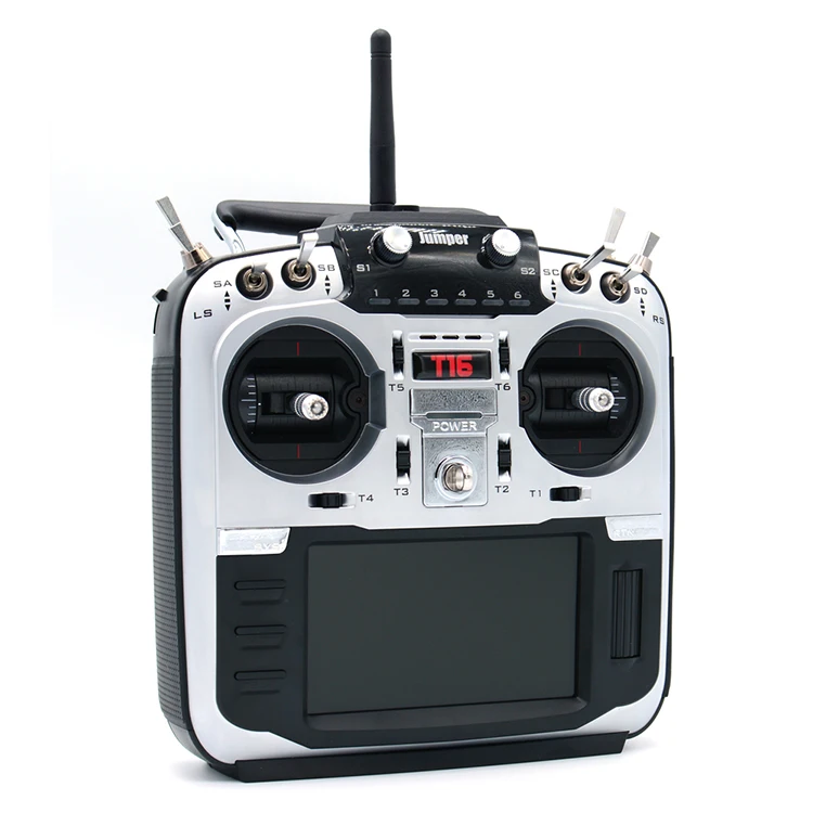 Jumper T16 2,4G 16 ch с открытым исходным кодом мультипротокол передатчик JP4-in-1 модуль 4,3 дюймов ЖК-дисплей для радиоуправляемого вертолета FPV Drone RC пульт дистанционного управления