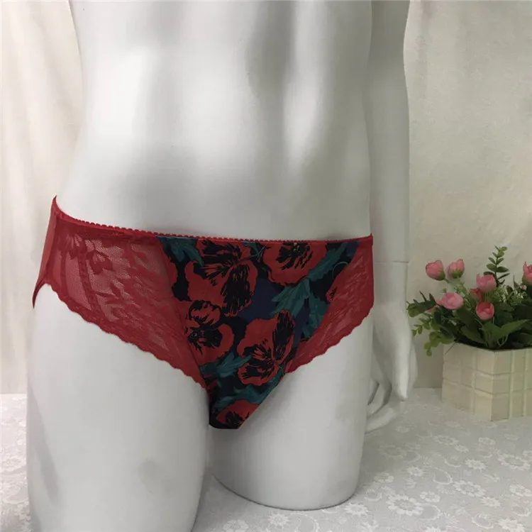 

Трусы мужские кружевные мужчины бикини трусы, цвет в ассортименте, M L XL XXL, 1 шт