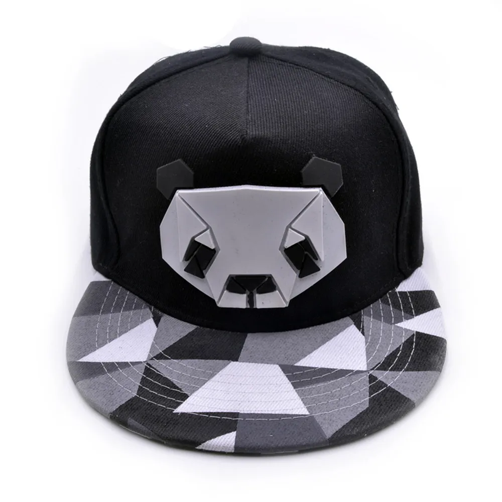 A Новинка, летняя бейсболка, хлопковая кепка с пандой, Snapback, летняя хип-хоп облегающая Кепка, головные уборы для мужчин и женщин, gorras mujer chapeu - Цвет: A