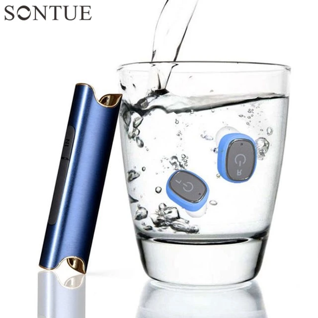 SONTUE Новый стерео бас Bluetooth наушники Mini туры Беспроводной Водонепроницаемый handsfree
