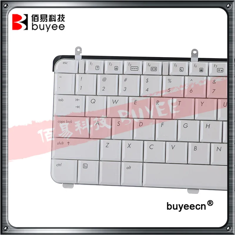 Черно белая клавиатура для ноутбука HP Pavilion DV7 2000 3000 US 90% Новинка|us keyboard|keyboard for hp