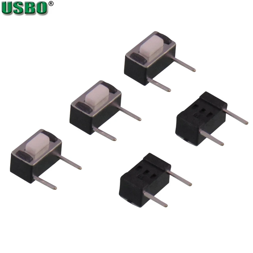 Оптовая продажа белый черный 90 градусов сторона стопы 12 V 100ma 2 p Кнопка