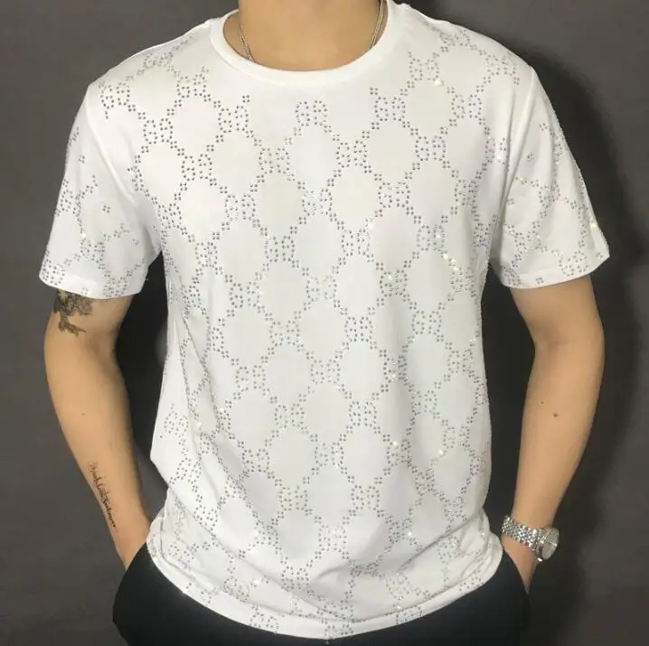 Новинка 2021 брендовая популярная рубашка с коротким рукавом и надписью Мужская