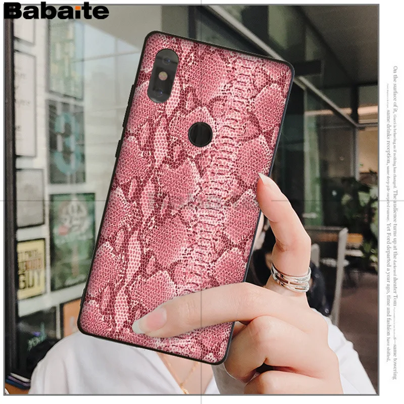 A10 Babaite Змеиная Кожа Искусство DIY печать рисунок чехол для телефона для xiaomi mi 6 8 se A1 A2 Lite mi 5 mi 8Lite mi 9SE mi x2 2S Max2 3 - Цвет: A10
