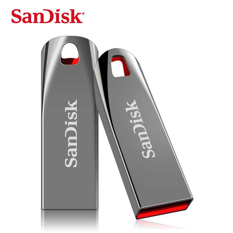 Двойной Флеш-накопитель SanDisk CZ71 флеш-накопитель 16 Гб оперативной памяти, 32 Гб встроенной памяти, usb флэш-накопитель 64 Гб flash usb флешки 128 ГБ флэш-накопитель высокоскоростной флеш-накопитель