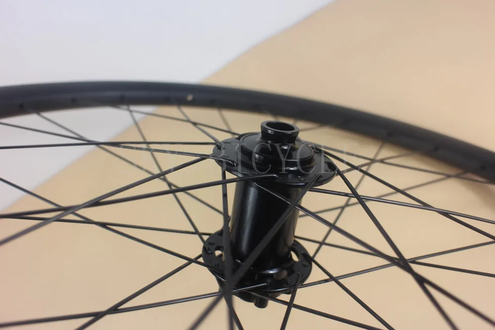 29er MTB AM boost карбоновое колесо 32 отверстия 30 мм x 25 мм Powerway M82 boost втулка ступицы 15x110 2" hookless горный велосипед переднее колесо