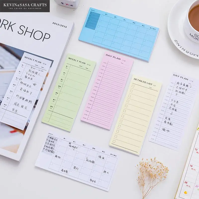Блокнот 30 страниц качественная наклейка для планировщика заметок офисных канцелярских принадлежностей бумажный блокнот стикер для канцелярских товаров офисные и школьные принадлежности