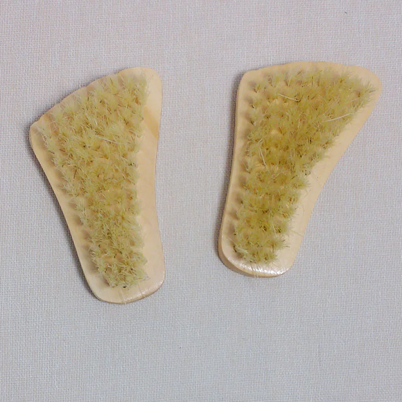 Горячая с деревянной ручкой боярно-щетинная щетка для лица натуральная щетина