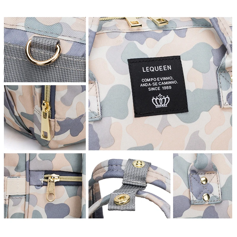 Брендовая модная сумка для подгузников мам вместительная модный дорожный рюкзак