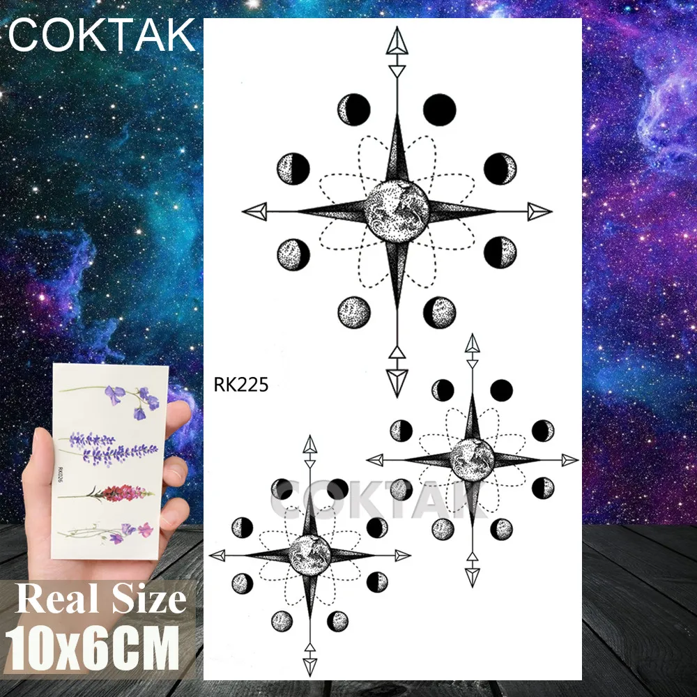 CRK225 3D леопард дятел временная татуировка планеты наклейка с изображением леса поддельные водонепроницаемый лист татуировки для мужчин женский боди-арт руки и ноги татуировки - Цвет: CRK225