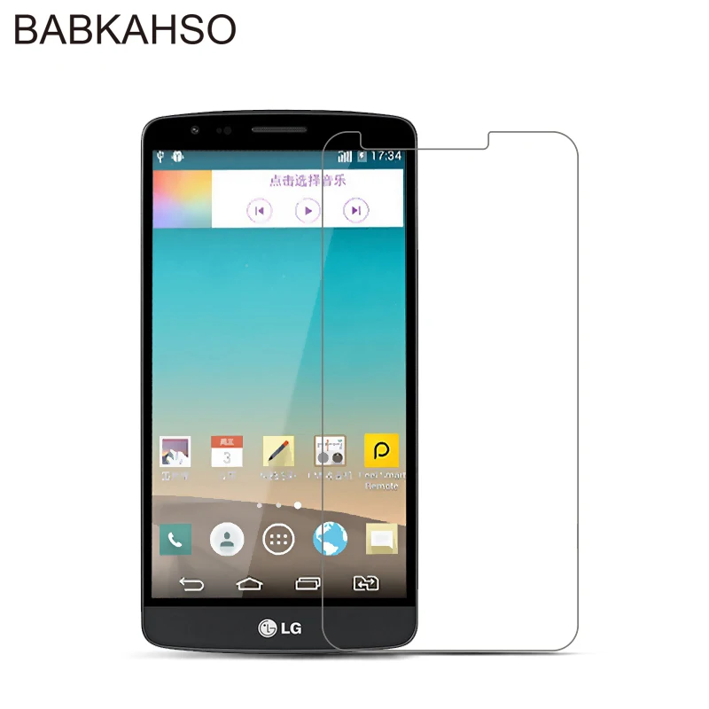 9H 0 26 мм 2.5D Защита экрана для LG G3 D690 закаленное стекло G3Stylus Защитная пленка
