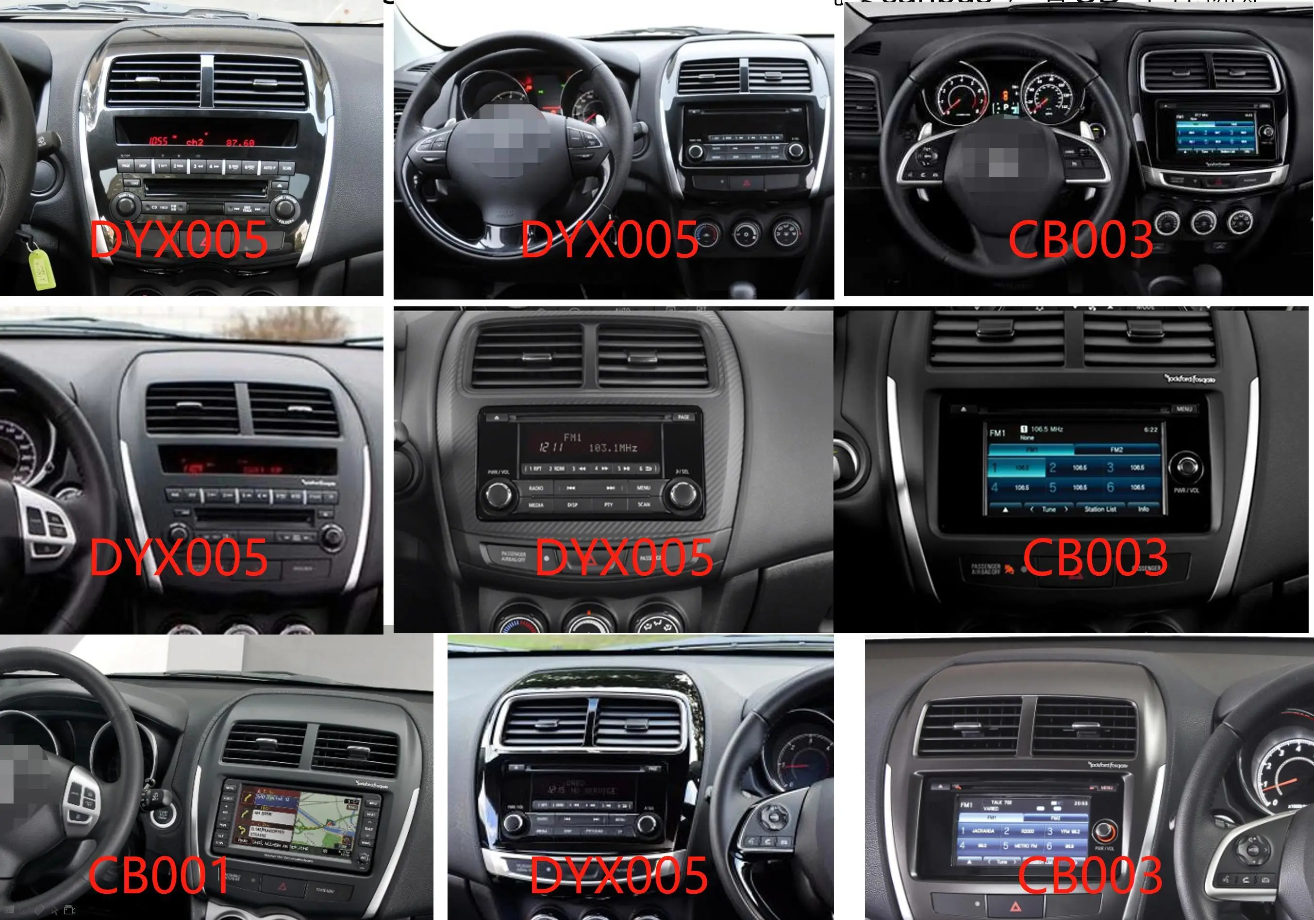 Для Mitsubishi ASX peugeot 4008 Citroen C4 Air Cross Car 1 din Android 9,0 стерео мульти сенсорный экран радио MP3 USB мультимедиа