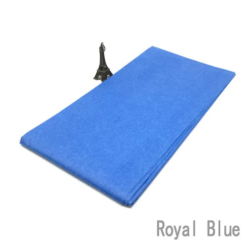 Royalblue-B14 50 листов/мешок DIY Материал 50*50 см папиросная бумага Цветочная оберточная бумага украшение дома праздничные вечерние упаковочные бумаги - Цвет: Royalblue-B14