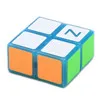 Zcube 1x2x2 скоростной магический куб 122 кубик-Головоломка Развивающие игрушки для детей - Цвет: Transparent blue