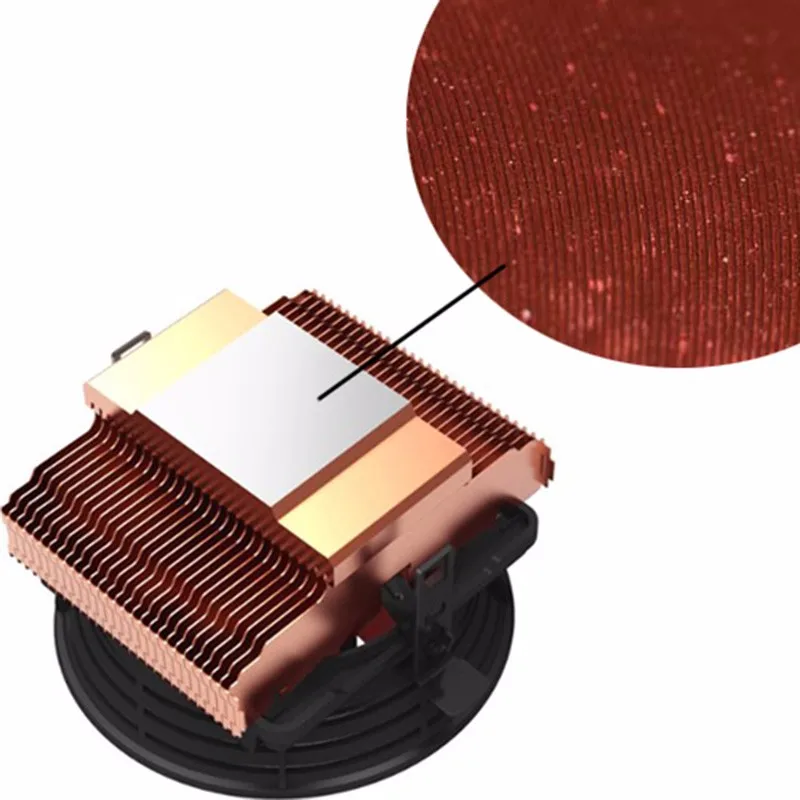 En-Labs тихий кулер для процессора с 100 мм PWM 4pin вентилятором для Intel LGA775/LGA1155/LGA1156, AMD Socket 754/939/AM2/AM2+/AM3/FM1/FM2
