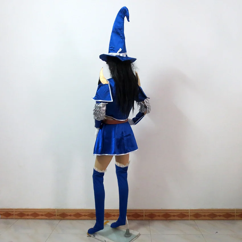 Фото LOL Luxanna Crownguard Lux The Lady of Luminosity Хэллоуин Униформа Костюм Косплей Настроить любой размер №4