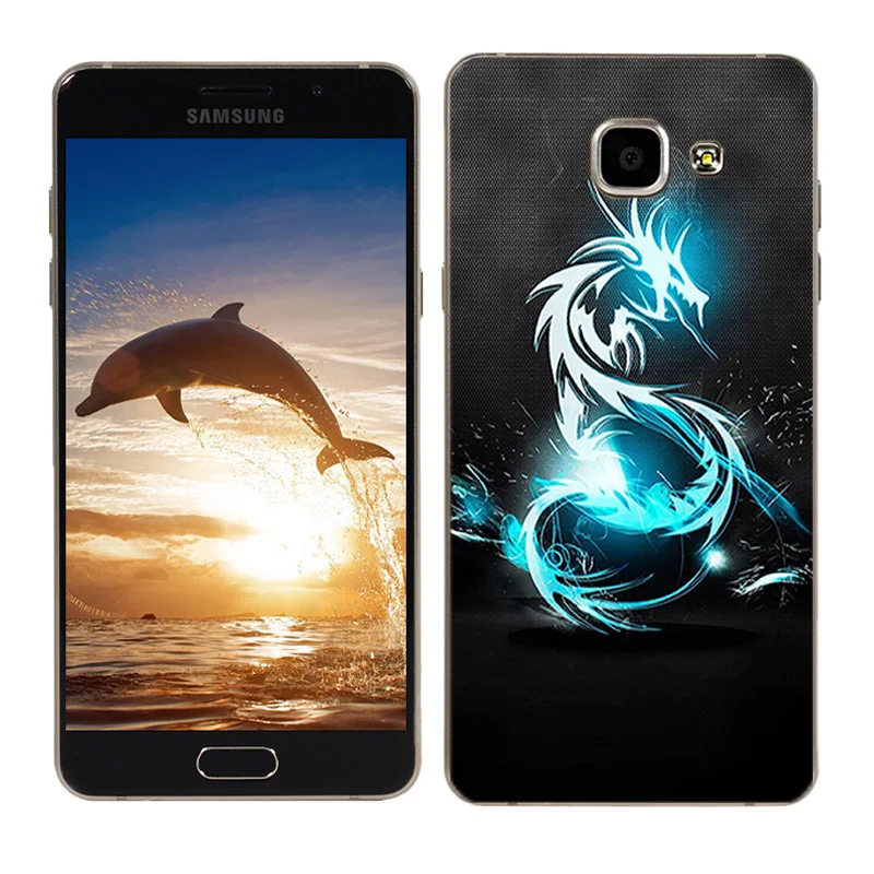 Чехол для телефона s для samsung Galaxy A3 A5 TPU Fundas Para Coque чехол для телефона с ночной росписью для Galaxy A7 Shell - Цвет: 24