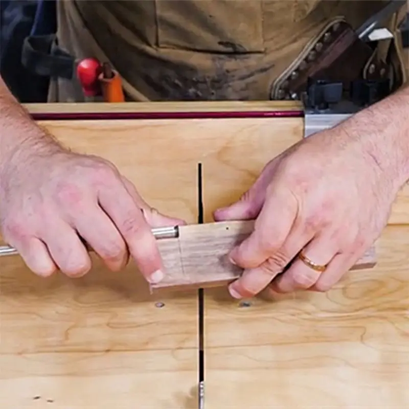 Нержавеющая сталь деревообрабатывающий писк маркировочный Калибр линейка