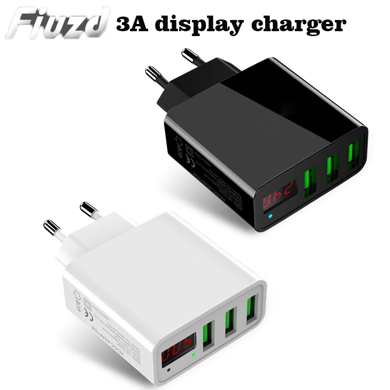Светодиодный дисплей QC 3,0 USB зарядное устройство для huawei p30 p20 p10 p 30 p 20 p 10 pro lite быстрое зарядное устройство для телефона для Xiaomi Mi 9 se 9t a3 Max