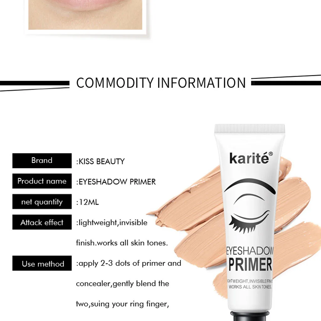 Kissbeauty праймер для груди для длительного контроля над маслом продлевает макияж эффект длительного ношения без ореола основа под тени для век Крем