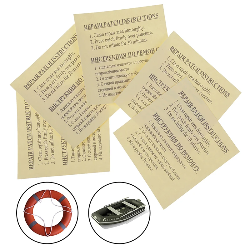 

2pcs/5pcs Repair Adhesive Patch For Inflatable Toy PVC Puncture Swimming Pools Float Air Bed Dinghies Circular Patches