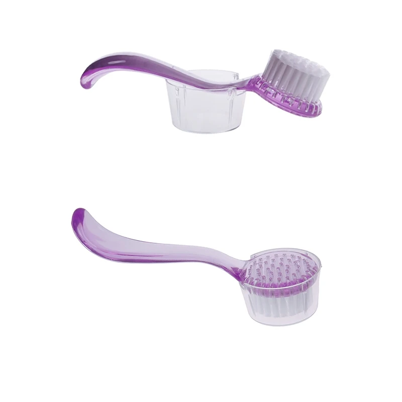 2 шт мягкая щетка отшелушивающая для лица уход за лицом очищающая мытья макияжа с